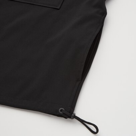 π€ Uniqlo x Theory Stretch Shirt Jacket | Size L | Black π€ - Picture 5 of 9